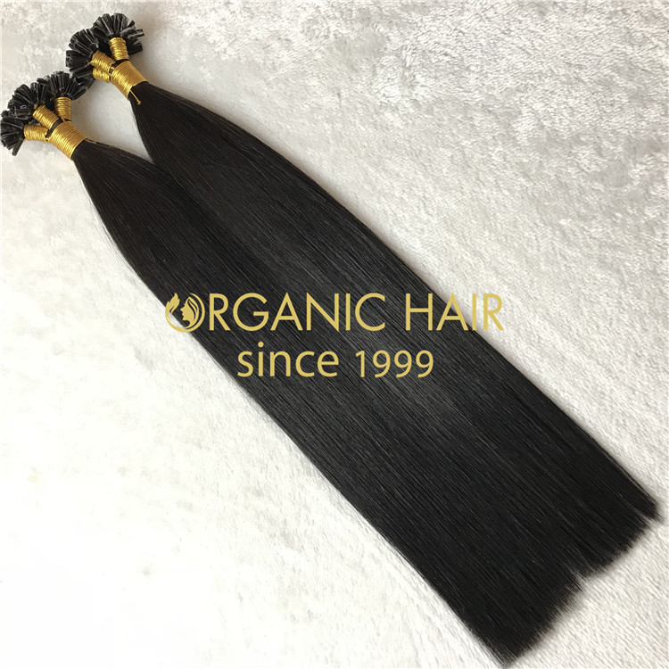 Hair extensions to order--The U tip hair extensions C4